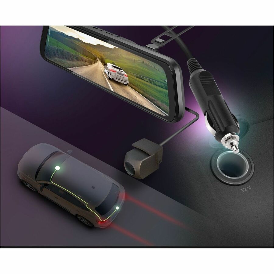GekoGear Orbit D100 2 Channel 1080P Front / 1080P Rearview Mirror Dashcam GekoGear Orbit D100 2 Channel 1080P Front / 1080P Rearview Mirror Dashcam